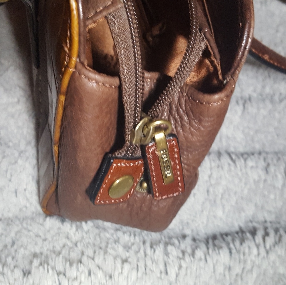 Fossil Patchwork Handbag - image 3